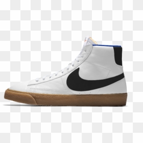Nike Blazer Mid Custom, HD Png Download - school shoes png