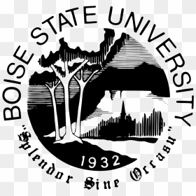 Boise State University Seal, HD Png Download - boise state logo png
