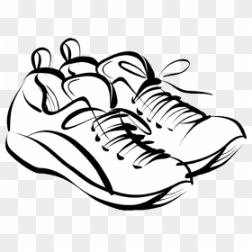 Library Of School Shoes Banner Library Library Png - Transparent Running Shoe Clipart, Png Download - school shoes png