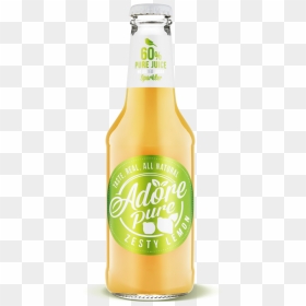 Lemon Home - Beer Bottle, HD Png Download - grape juice png