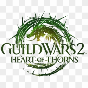 Gw2 Heart Of Thorns Png, Transparent Png - guild wars 2 logo png