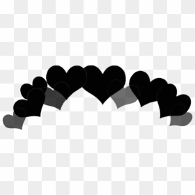Illustration, HD Png Download - black heart emoji png