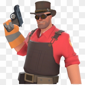 Police Engie Tf2, HD Png Download - western png