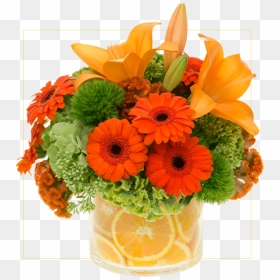 Welcome With Hands & Flower, HD Png Download - welcome flowers png