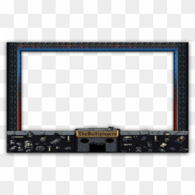 Led-backlit Lcd Display, HD Png Download - facecam overlay png