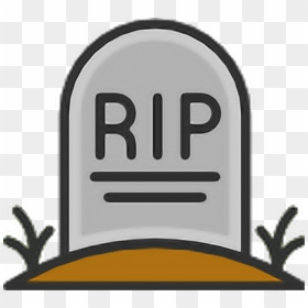 Picture Royalty Free Stock Emoji Halloween Sticker - Transparent Background Clipart Gravestone, HD Png Download - salty png