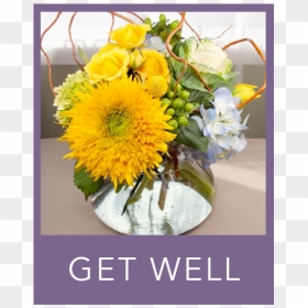Get Well Flowers - Bouquet, HD Png Download - welcome flowers png