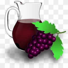 Grapes Clip Art, HD Png Download - grape juice png
