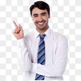 Men Pointing Left - Person Stock Photo Png, Transparent Png - people pointing png