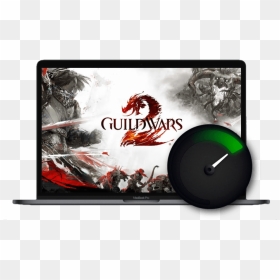 Guild Wars 2 Mac Review - Guild Wars 2 Cover, HD Png Download - guild wars 2 logo png