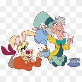 Hare Clipart Mad, HD Png Download - mad hatter png