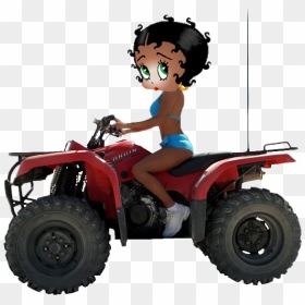 Clipart Images Atv - Betty Boop Quad, HD Png Download - atv png