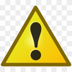Warning Emoji, HD Png Download - caution icon png