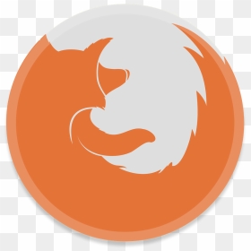 Free Mozilla Firefox Svg - Minimalist Firefox Icon, HD Png Download - firefox png