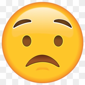 Sad Smiley, HD Png Download - crying face emoji png
