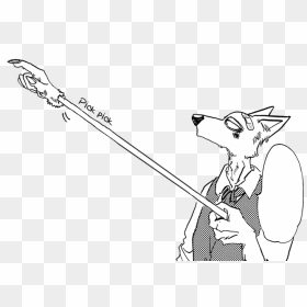 Beastars Png, Transparent Png - people pointing png