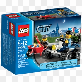   - Lego City Police Small Sets, HD Png Download - atv png