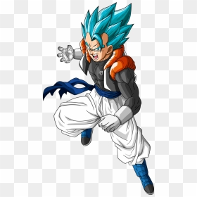 Gogeta Blue Clipart - Dragon Ball Super Saiyan Blue Gogeta, HD Png Download - gogeta png