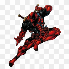Clip Royalty Free The M P Top Tuesday Bad Gone - Transparent Background Comic Transparent Deadpool, HD Png Download - deadpool comic png