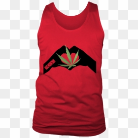 Heart Weed Men"s Tank From Nug Mountain - Portable Network Graphics, HD Png Download - weed nugget png