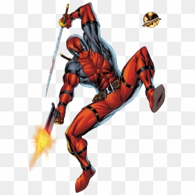 Comic Deadpool Png, Transparent Png - deadpool comic png