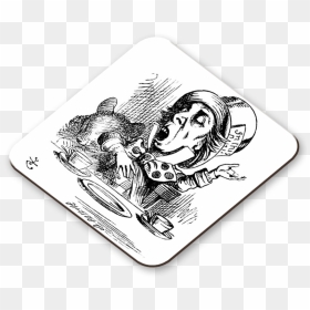 Alice In Wonderland - Illustration, HD Png Download - mad hatter png