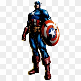 Captain America Deadpool Carol Danvers Marvel Comics - Isaiah Bradley Black Captain America, HD Png Download - deadpool comic png