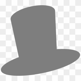 Mad Hatter Top Hat Svg , Png Download - Grey Top Hat Clip Art, Transparent Png - mad hatter png