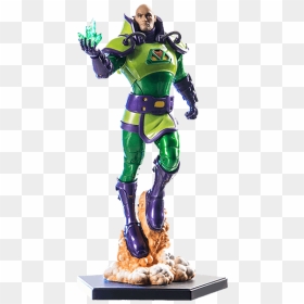 Lex Luthor Iron Studios, HD Png Download - lex luthor png
