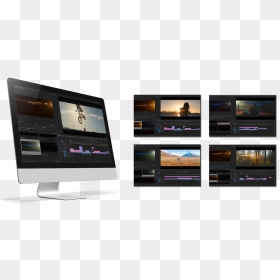Led-backlit Lcd Display, HD Png Download - anamorphic lens flare png