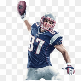 Make Rob Gronkowski Madden 17, HD Png Download - madden 18 png