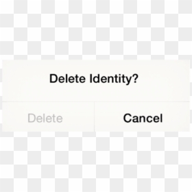 #delete #identity #cancel - Desautels Faculty Of Management, HD Png Download - cancel png