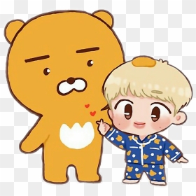 Ryan Y Rap Monster Clipart , Png Download - Chibi Namjoon Transparent, Png Download - rap monster png