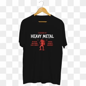 Heavy Metal Black Legends T-shirts - Design T Shirt Png, Transparent Png - exclusive png