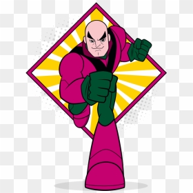 Dc Super Friends Lex Luthor, HD Png Download - lex luthor png