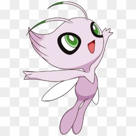 #celebi #pokemon #shiny #pink #freetoedit - Pokemon Transparent Background, HD Png Download - celebi png