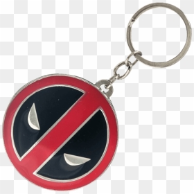 Deadpool Logo Metal Keychain - Keychain, HD Png Download - deadpool comic png