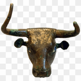 Bull Head From Girsu , 3000 Bce Mesopotamia, - Bull Head, HD Png Download - bull head png