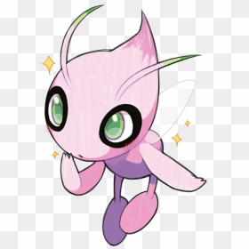 Celebi Shiny Png, Transparent Png - celebi png