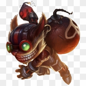 Classic Ziggs Skin Png Image - Ziggs League Of Legends, Transparent Png - imagens png