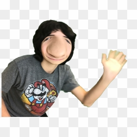 A Picture Of Jacob Waving, HD Png Download - clickbait arrow png