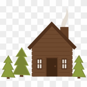 Free Log Cabin Cliparts - Cabin Clipart, HD Png Download - cottage png
