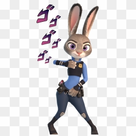 Menacing Kanji, HD Png Download - judy hopps png