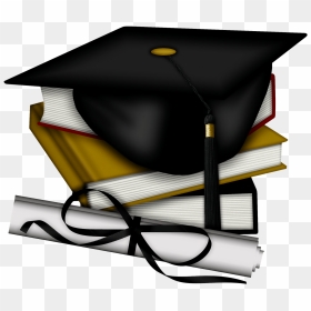Escola & Formatura - Graduation Cap And Diploma Png, Transparent Png - formatura png