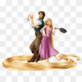 Rapunzel And Flynn Png, Transparent Png - imagens png