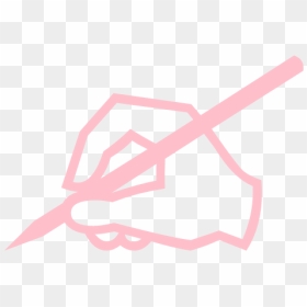 Writing A Line Gif, HD Png Download - manos png