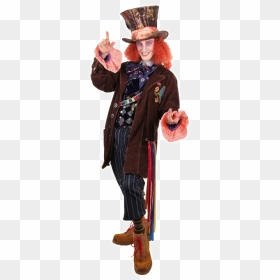 Mad Hatter Cosplay - Alice In Wonderland Costume Mad Hatter, HD Png Download - mad hatter png