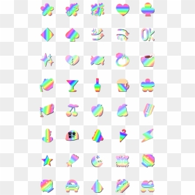 Rainbow Emoji Png, Transparent Png - rainbow emoji png