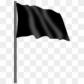 Black Flag Clipart , Png Download - Flag Black And White Png, Transparent Png - black flag png