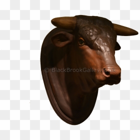 19th Century Terracotta Bull"s Head"   Title="19th - Bull, HD Png Download - bull head png